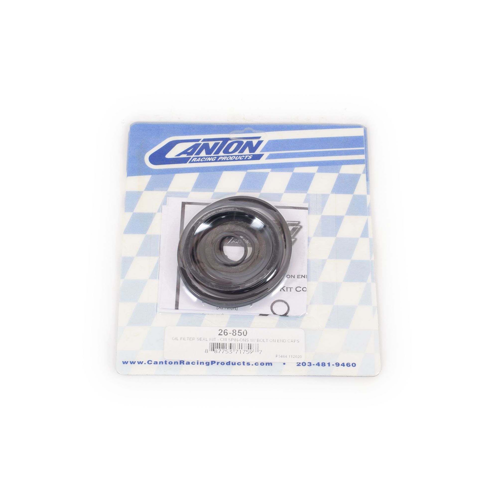 Canton 26-850 Seal Kit For CM Spin-On Oil Filters With Bolt On End Caps